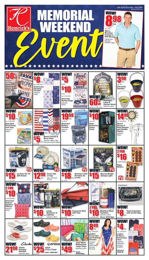 hamrick's weekly circular|hamrick's myrtle beach weekly ad.